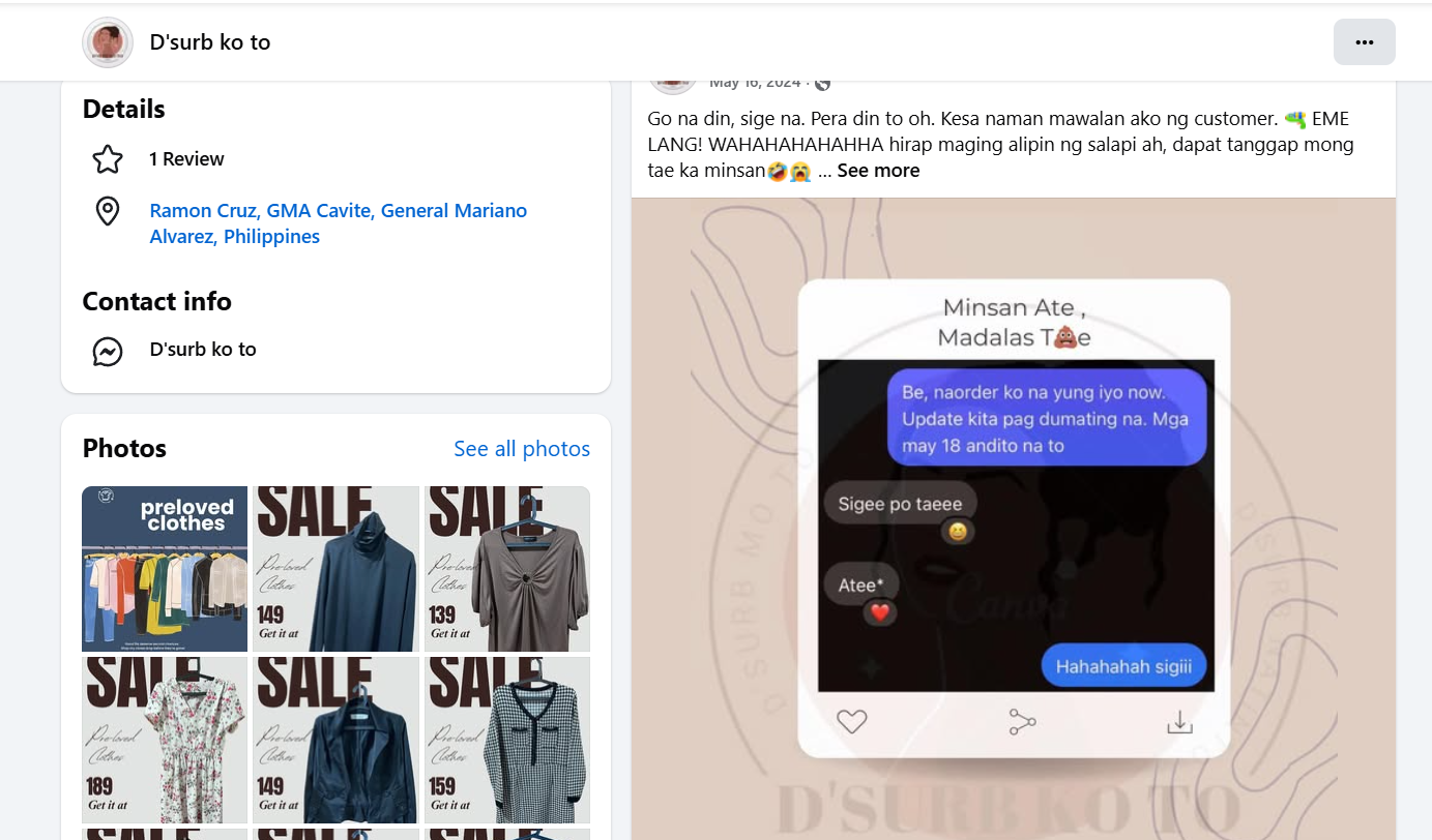 Shop Listings & Customer Chats